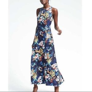 Like New Banana Republic Floral Maxi Dress